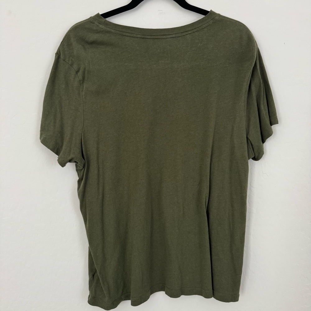 Target A New Day Forest Green Women’s Short Sleeve Shirt - XXL - Picture 2 of 3